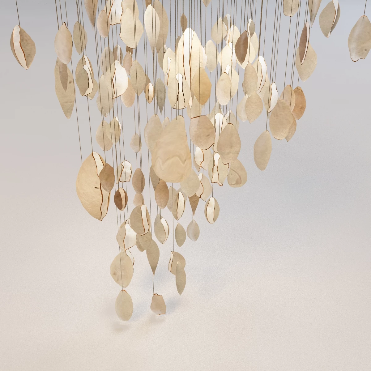 Up In The Clouds Chandelier 3D Model_05