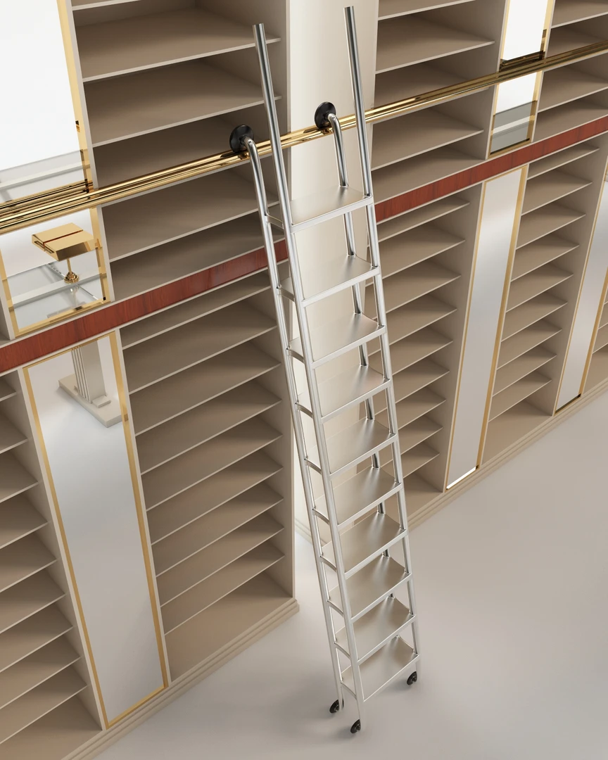 Warby Parker Flagship Store Shelve And Table 3D Model_05