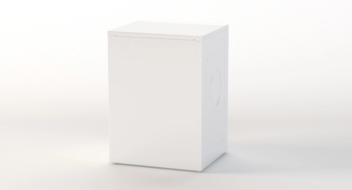 Whirlpool 2.3 Cu.Ft Compact Washer With Tumble Fresh 3D Model_07