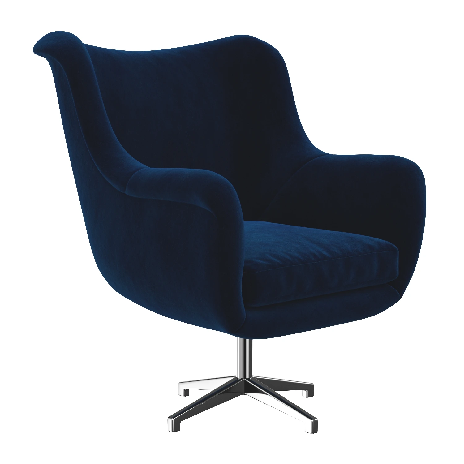 Adavale Swivel Chair 3D Model_01