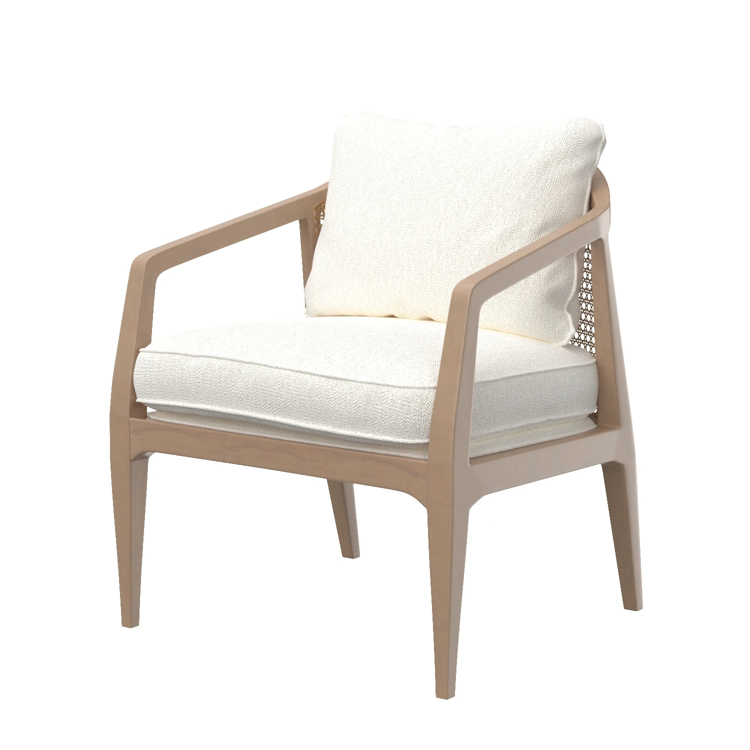 Alexandria Accent Chair 3D Model_01