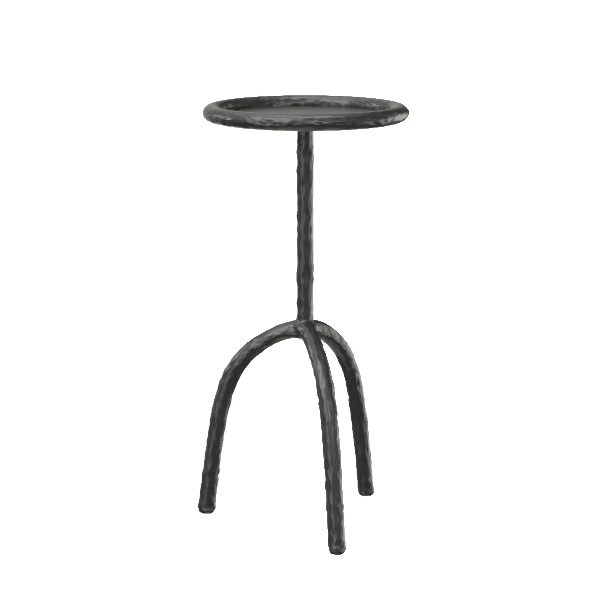 Aliso Brock Cast Iron End Table 3D Model_01
