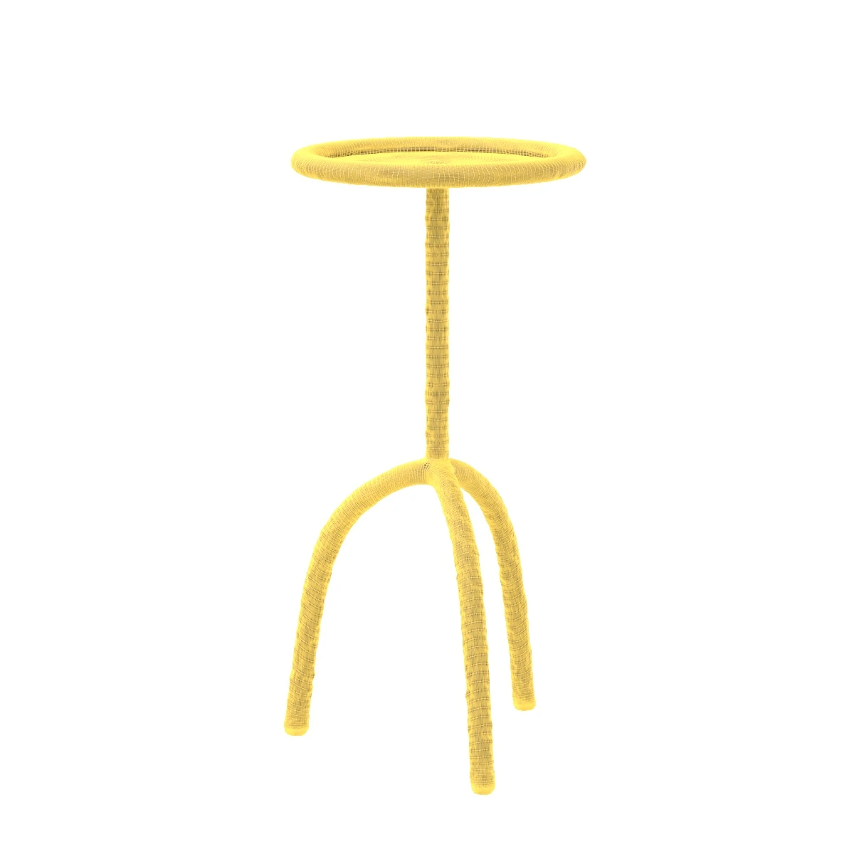 Aliso Brock Cast Iron End Table 3D Model_07