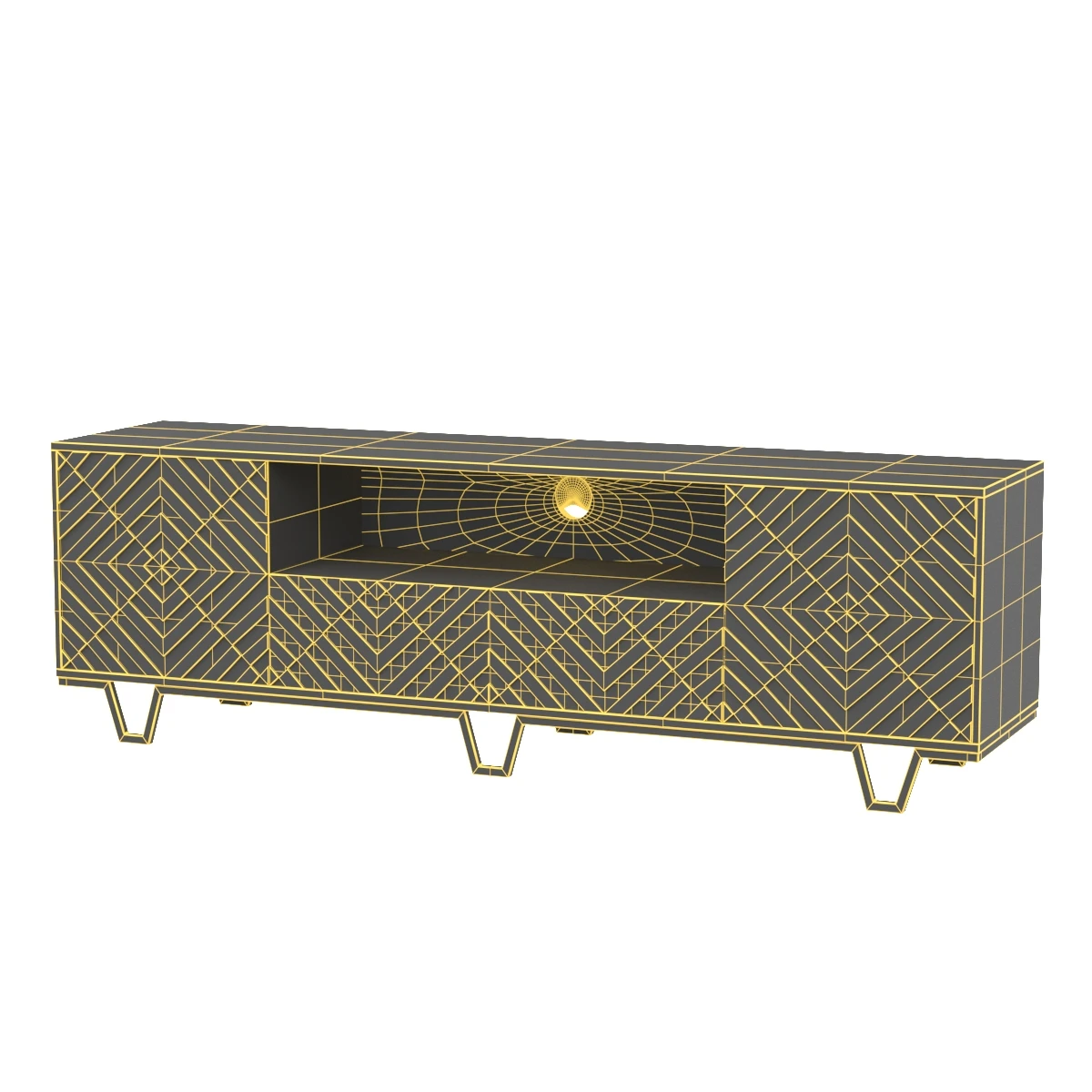 Argyle Media Console 67542 3D Model_07