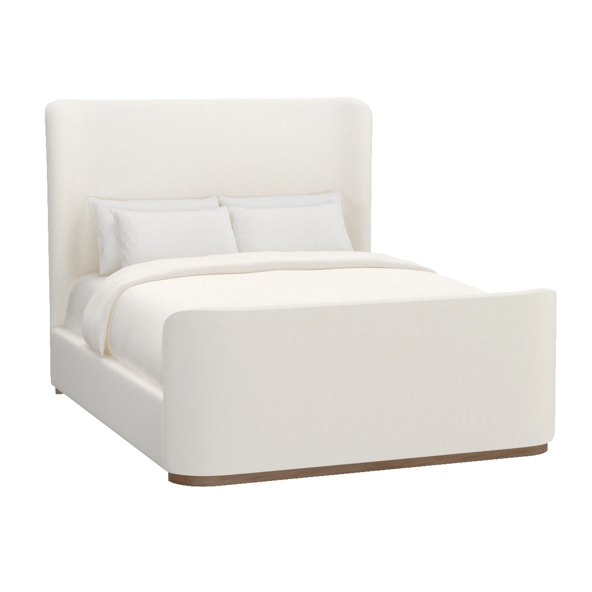 Avery Queen Bed 3D Model_01