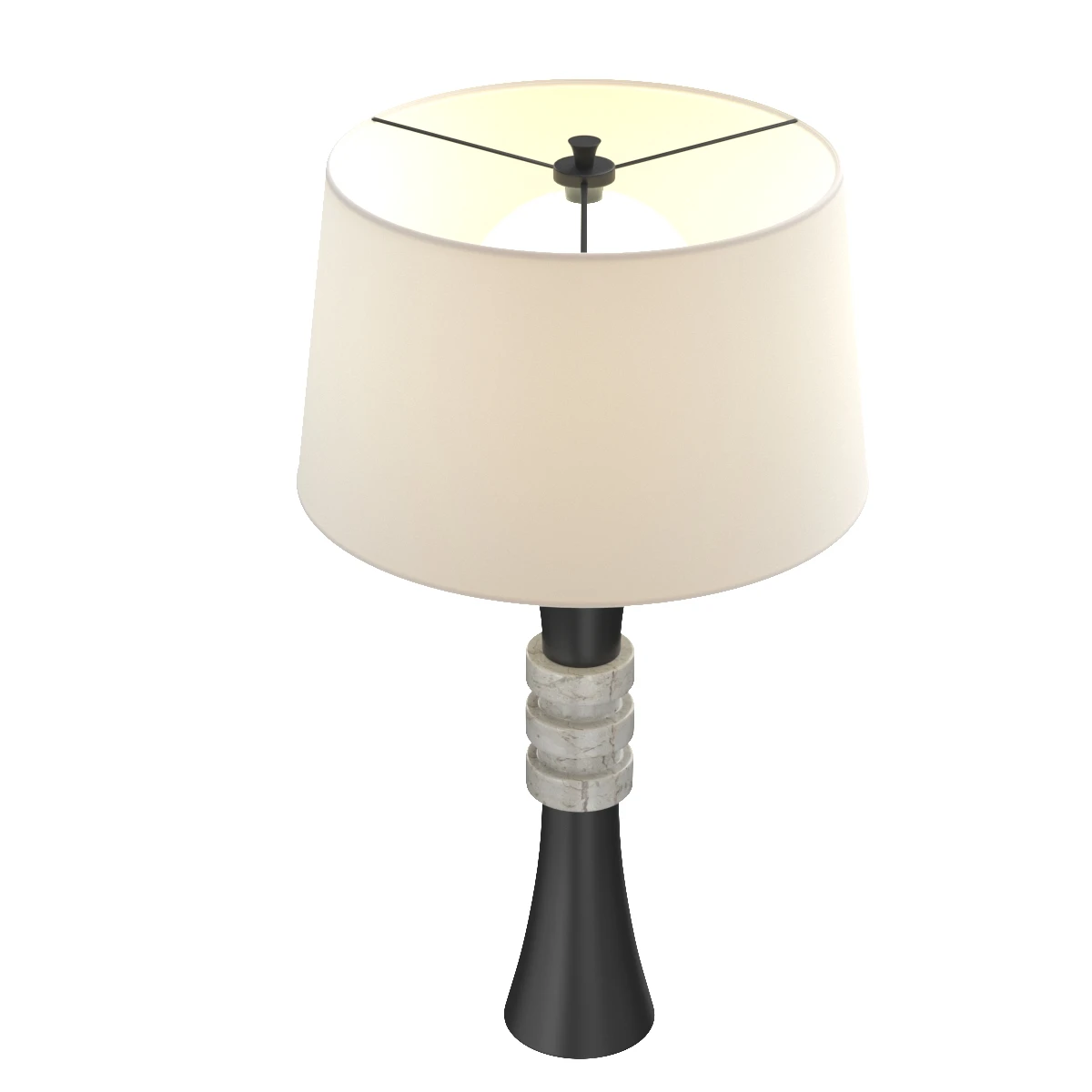 Banded Table Lamp R30086 3D Model_06