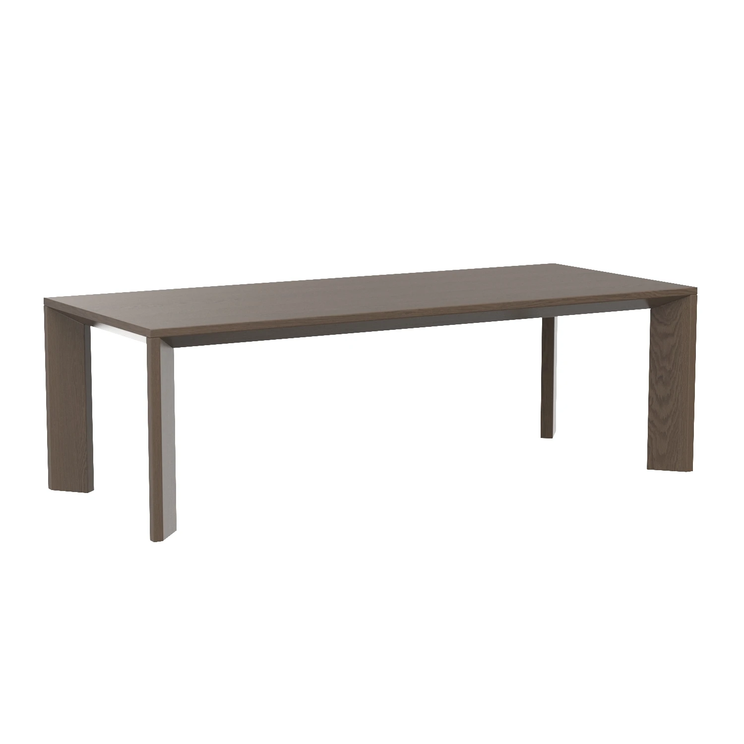 Bellagio 95 Rect Dining Table 3D Model_01