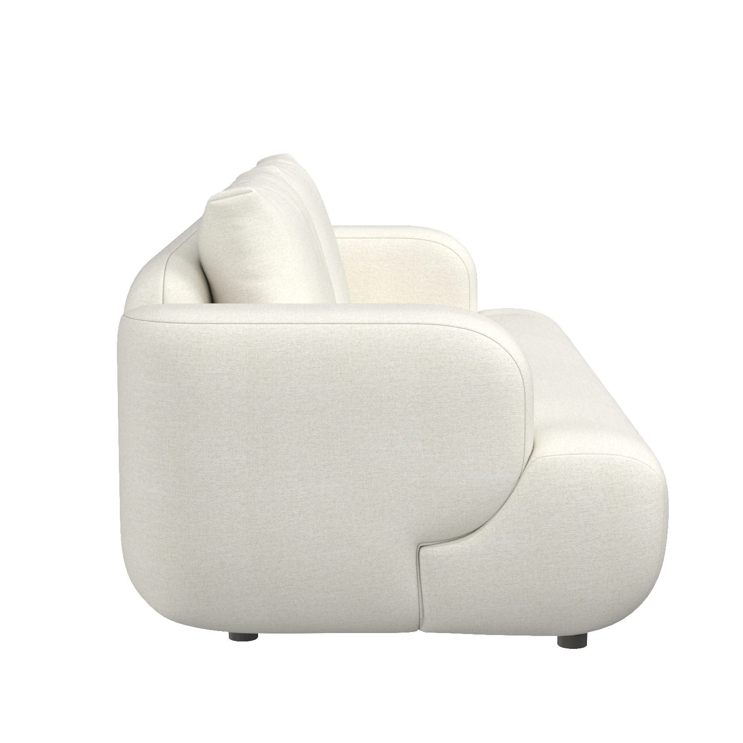 Benito Sofa-90in Plushtone Linen 3D Model_03