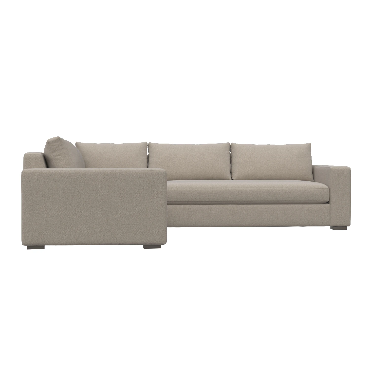 Boone 3-Piece Sectional in Various Sizes 3D Model_03