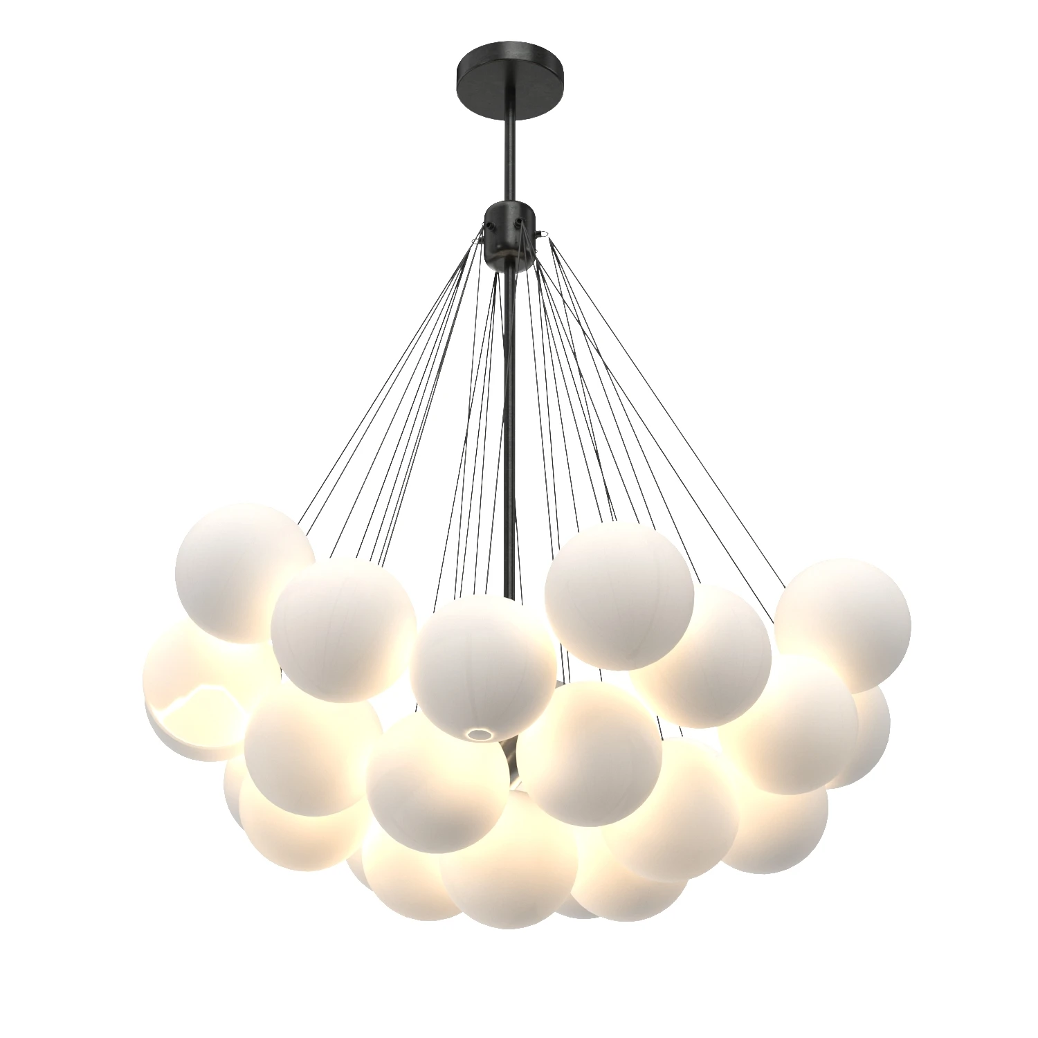 Bubble Chandelier 3D Model_01