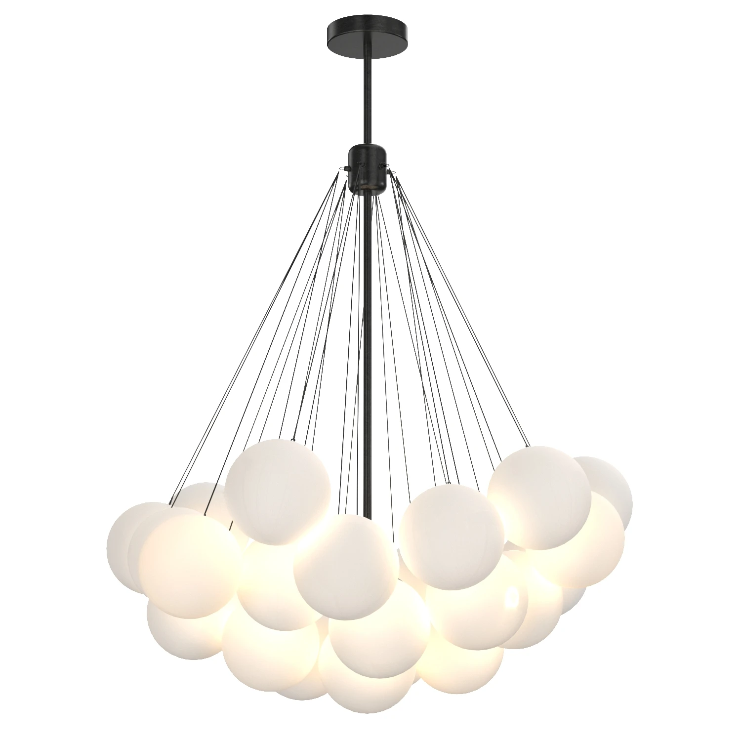 Bubble Chandelier 3D Model_06