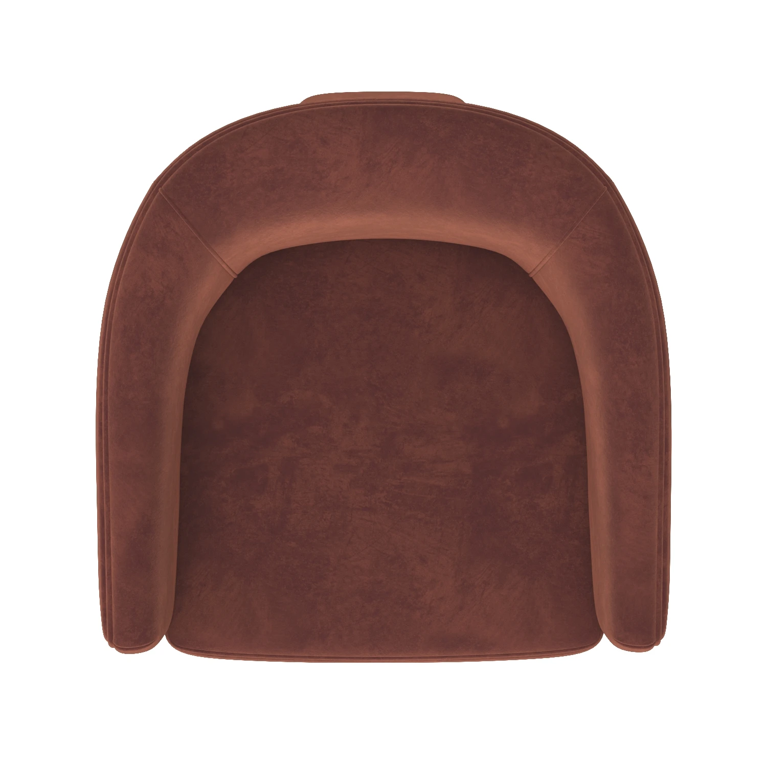 Burnt Auburn Velvet FH-109385-004 3D Model_04