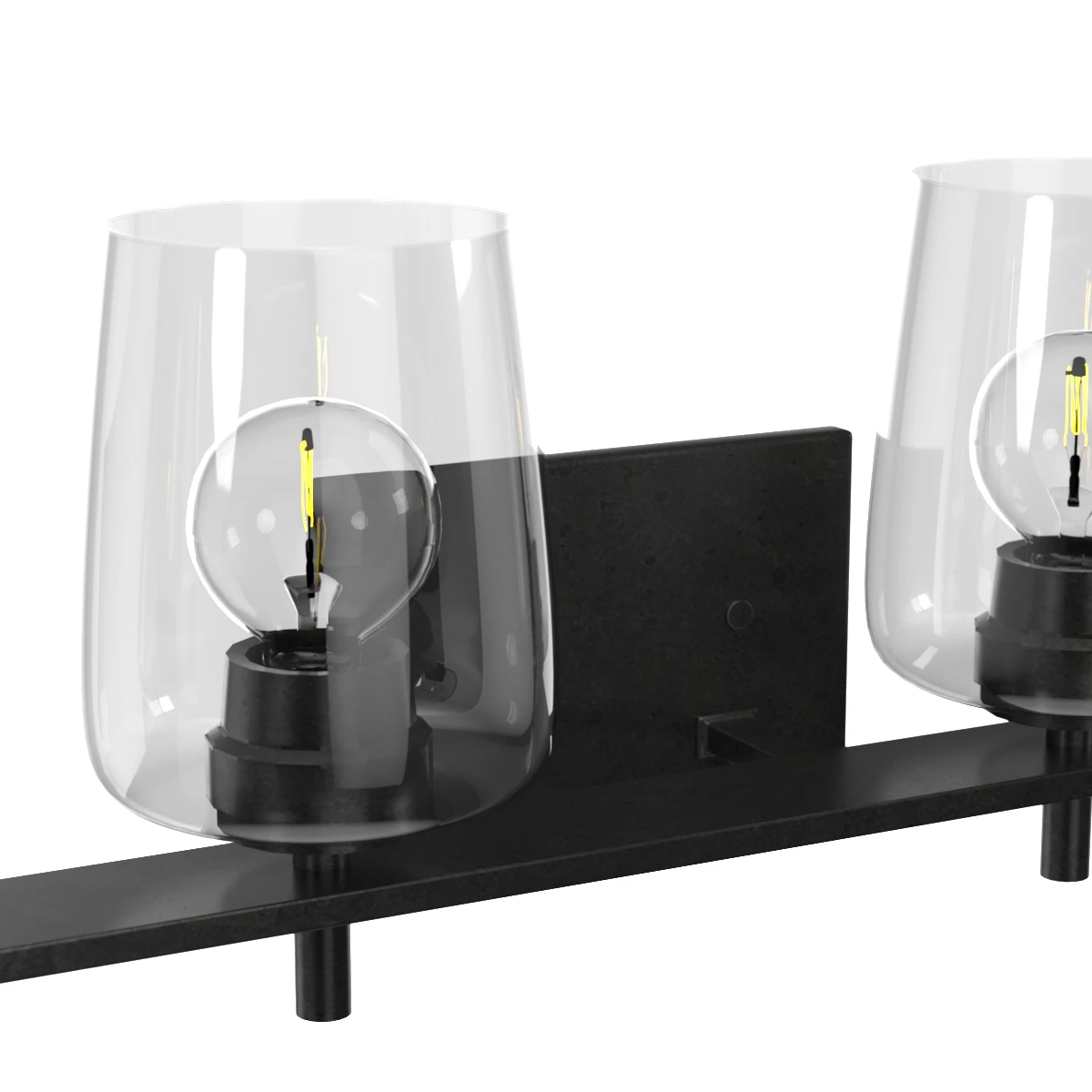Calais Collection Four-Light New Traditional Matte Black 3D Model_05