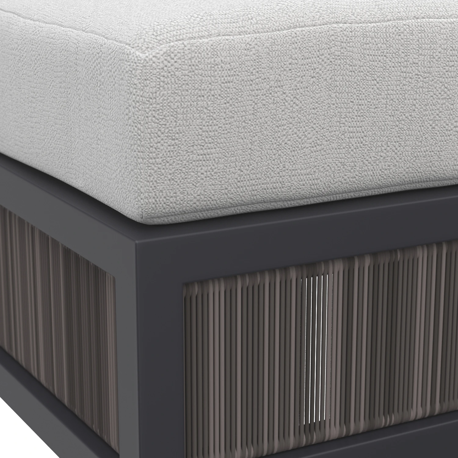 Capri Aluminum Ottoman 3D Model_05