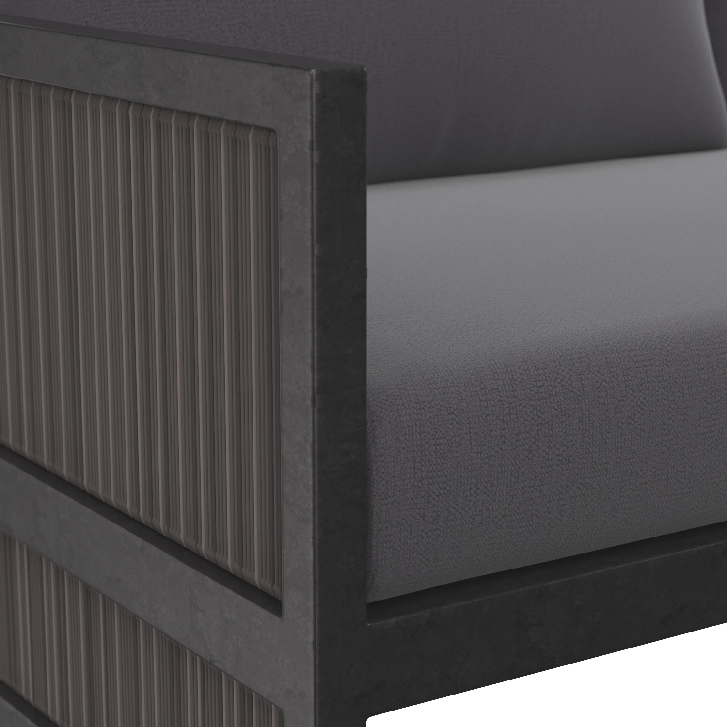 Capri Aluminum Sofa 3D Model_05