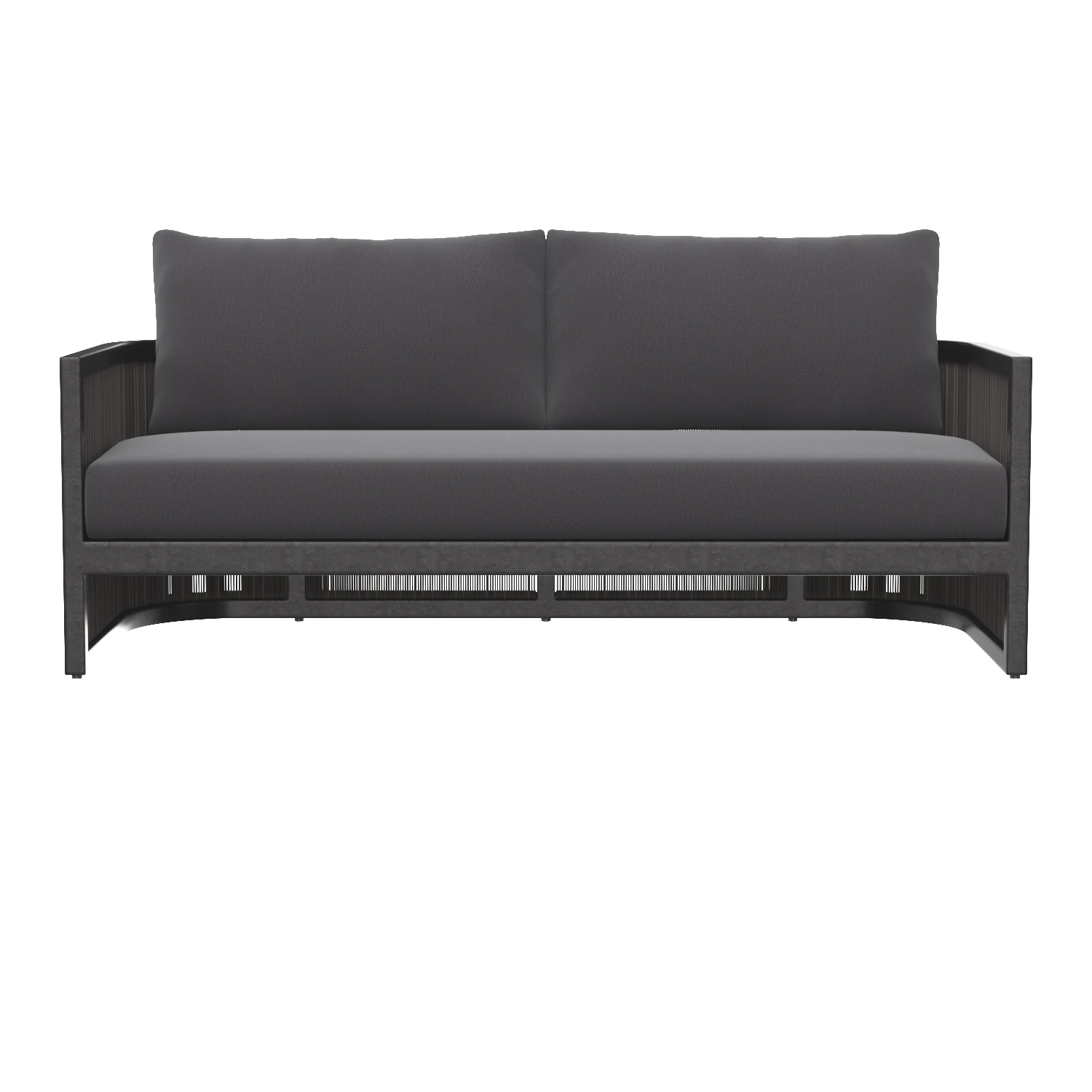 Capri Aluminum Sofa 3D Model_01