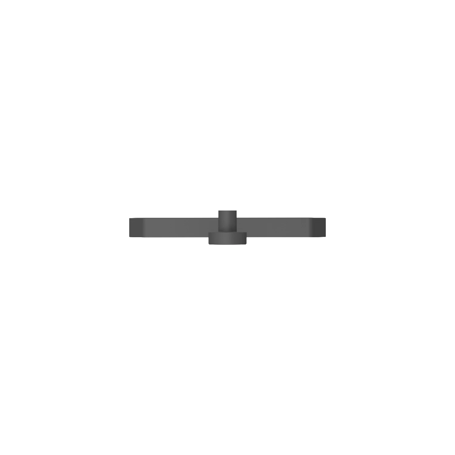 Center Handle Cabinet Pull BP55277BBR 3D Model_04