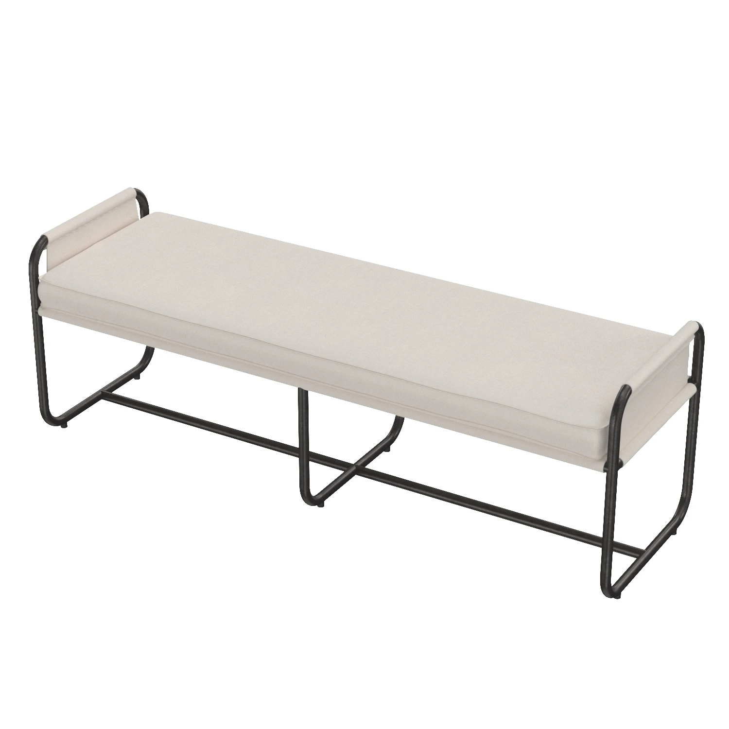 Cheswick Linen Bench 3D Model_06
