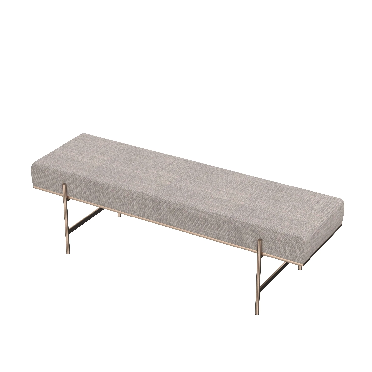 Davian Bench Chacha Limestone 108524 3D Model_06