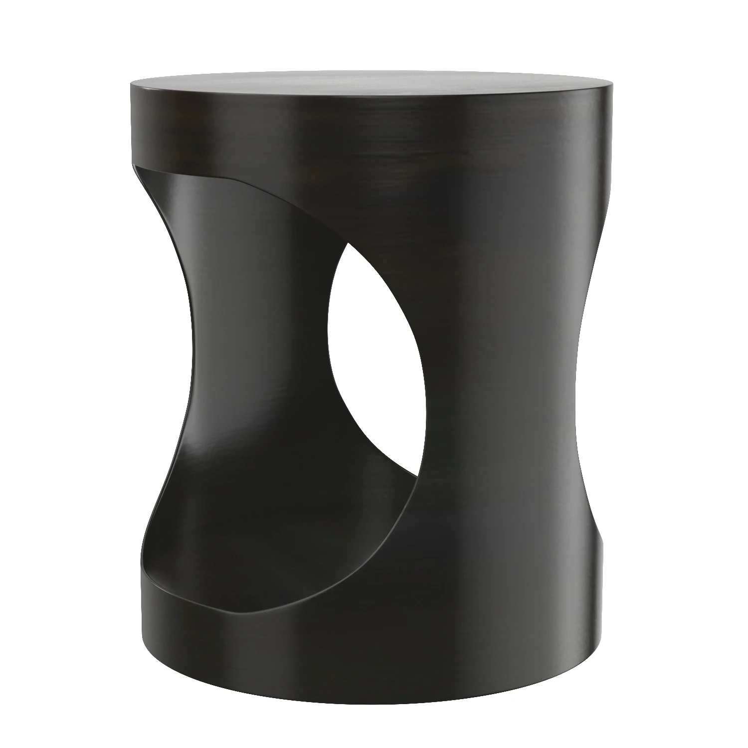 Eclipse Round Side Table 3D Model_01