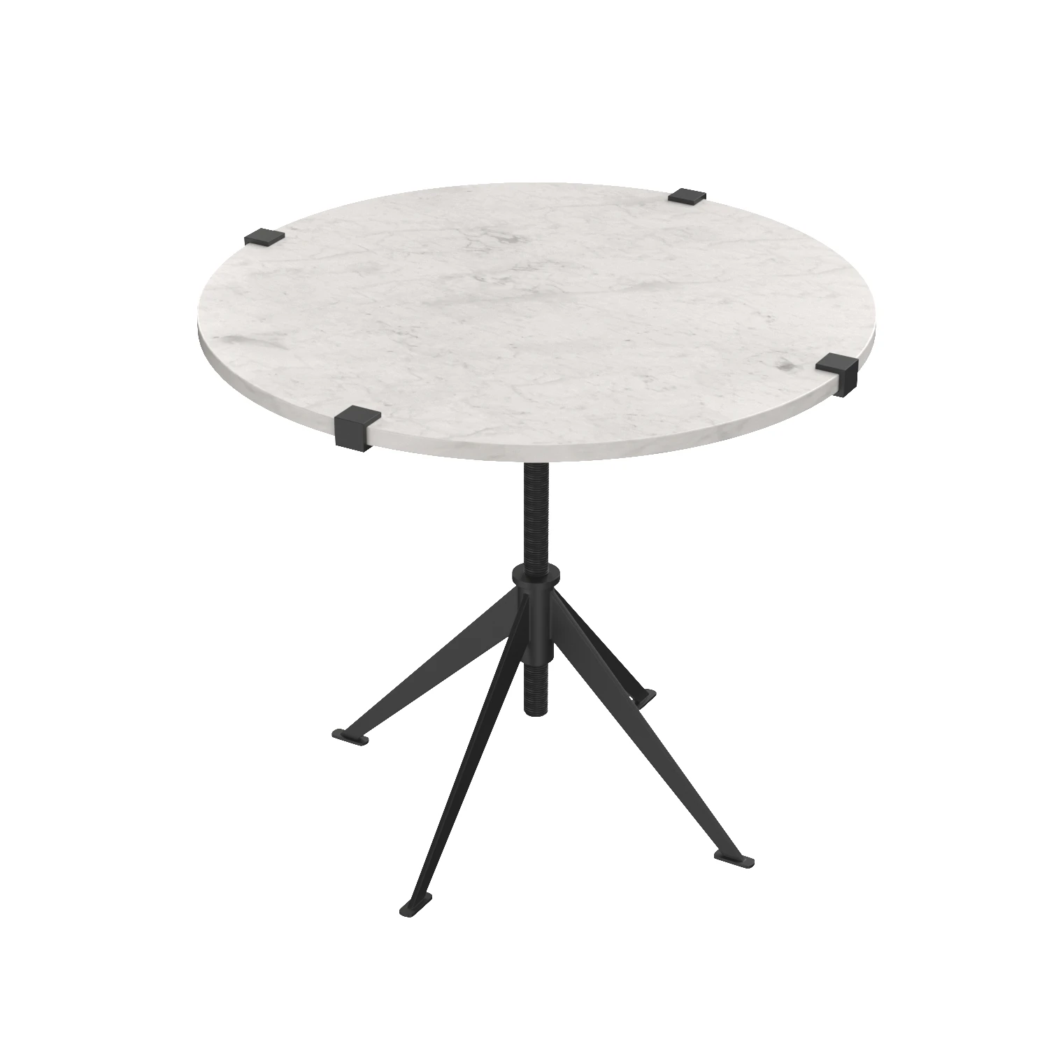 Edith Adjustable Side Table Large 3D Model_06