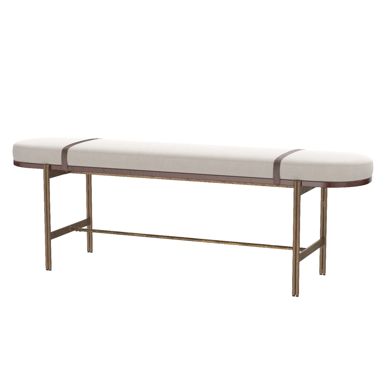 Elaine Bench Polo Club Muslin 108688 3D Model_06