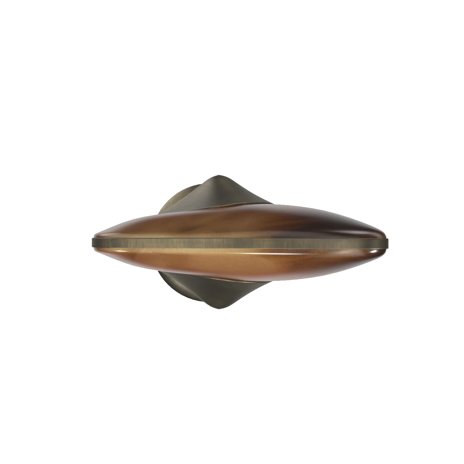 Sculptural Floor Lamp with Bronze-Patina Brass 3D Model_03