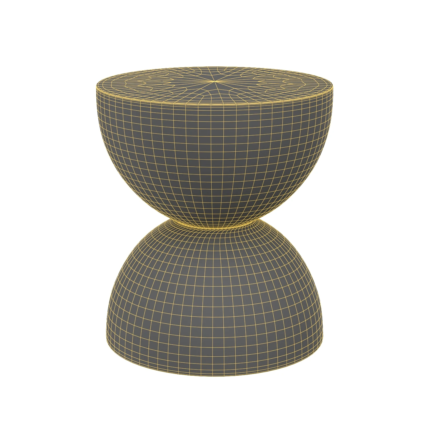 Four Hands Aliza End Table 3D Model_07