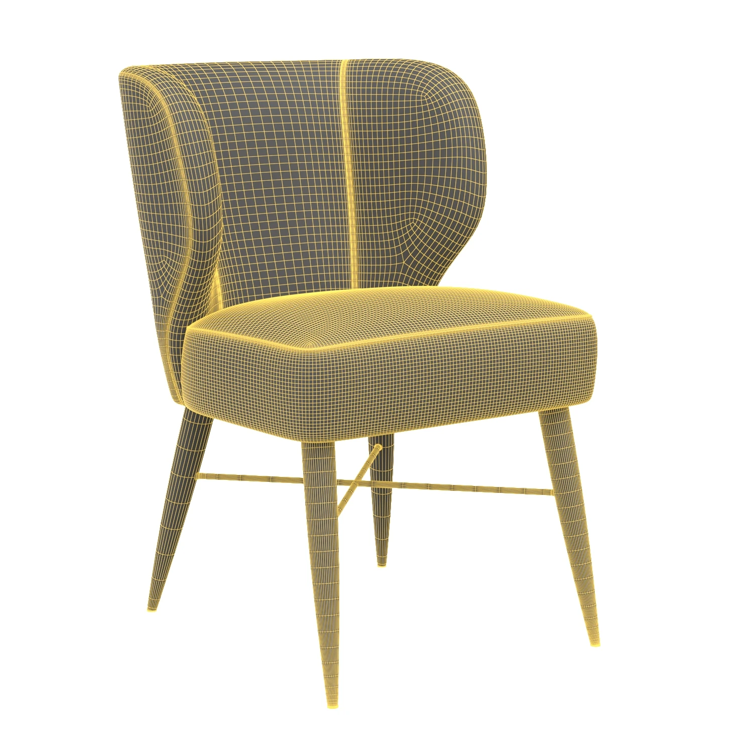 Four Hands Arianna Dining Chair FH-CASH-14604-090 3D Model_07