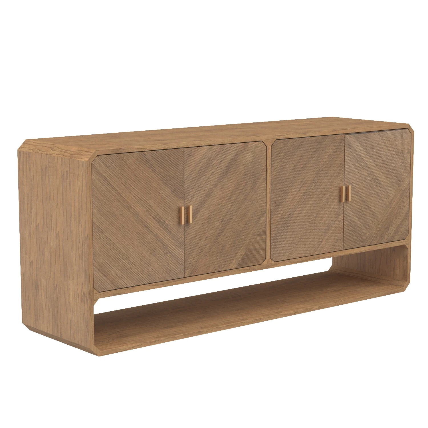 Four Hands Bolton Caspian Sideboard 3D Model_01