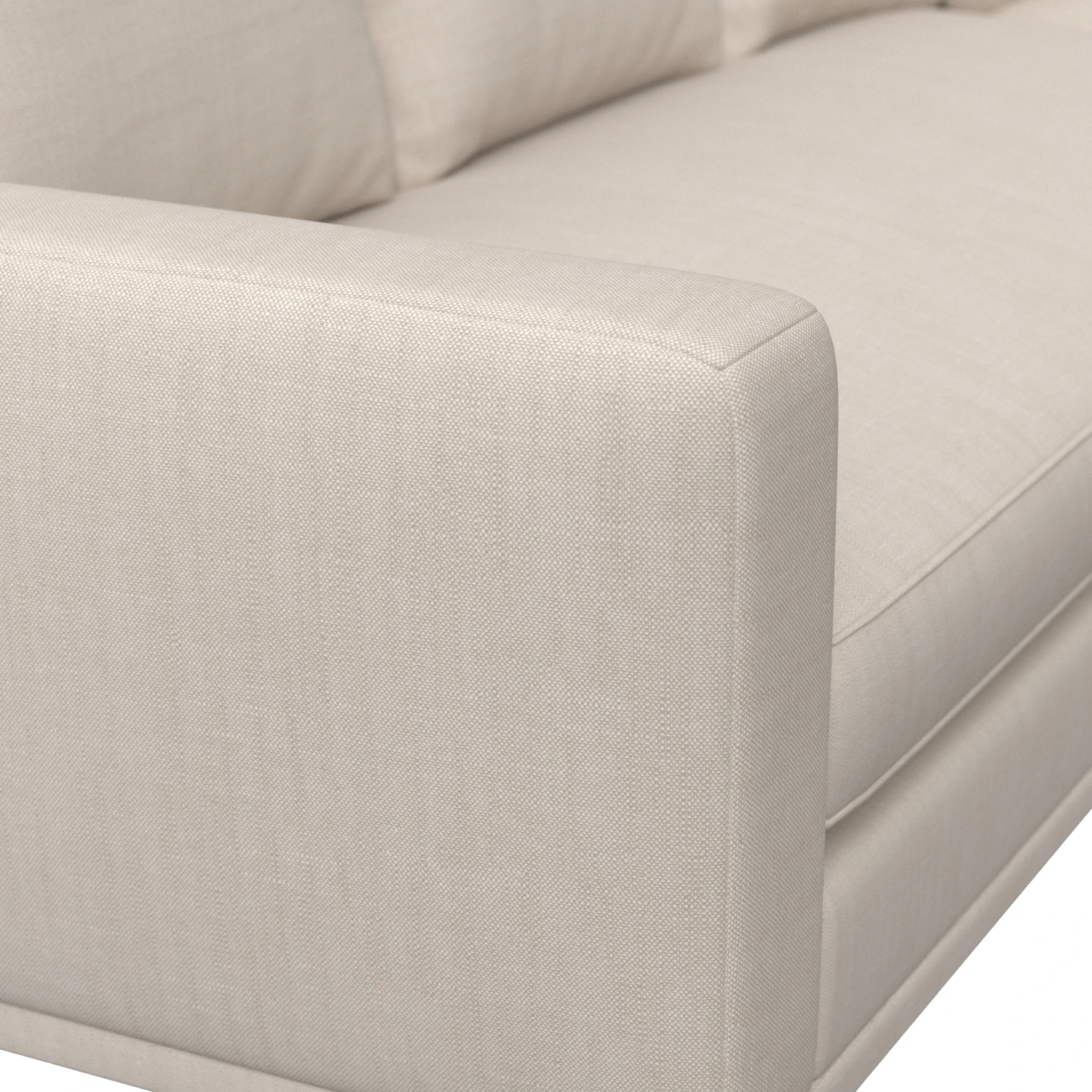 Four Hands Dom 3-Piece Sectional FH-223071-001 3D Model_05