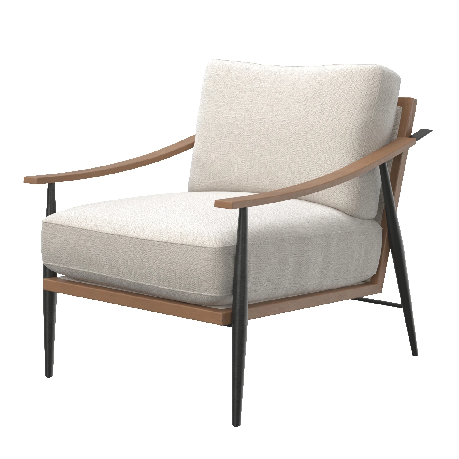 Four Hands Kennedy Chair 3D Model_01