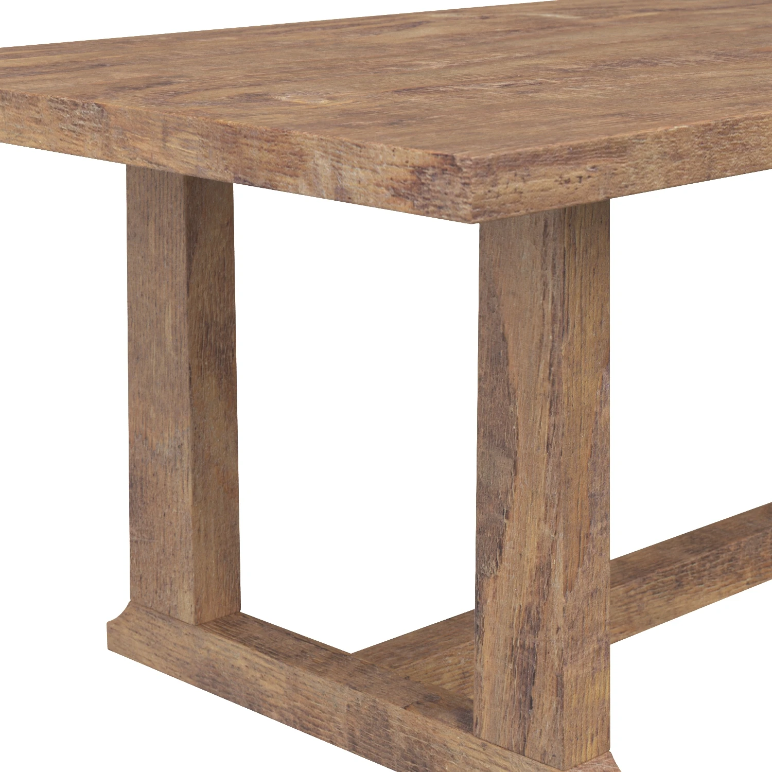 Four Hands Otto Dining Table 3D Model_05