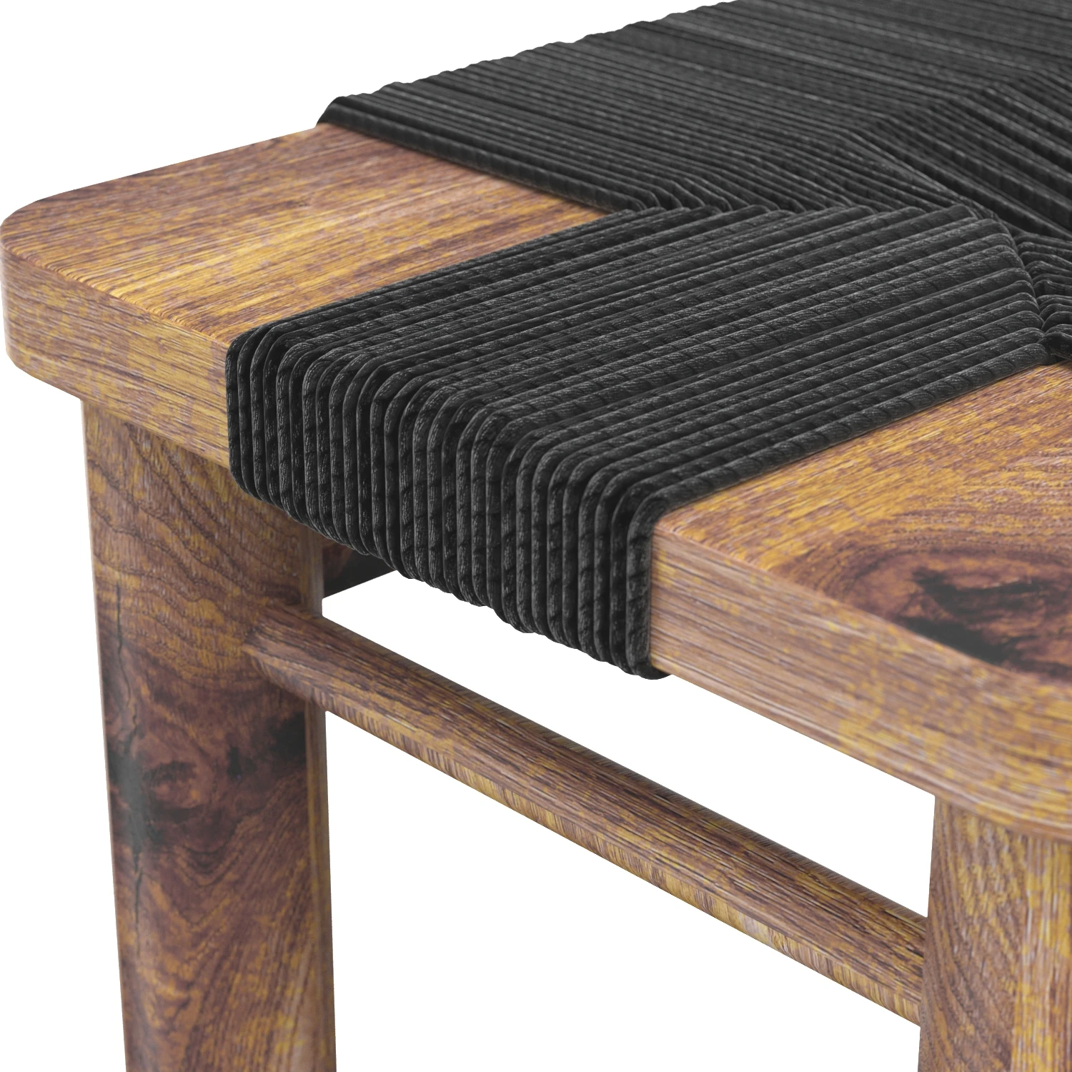 Four Hands Shona Bench 3D Model_05