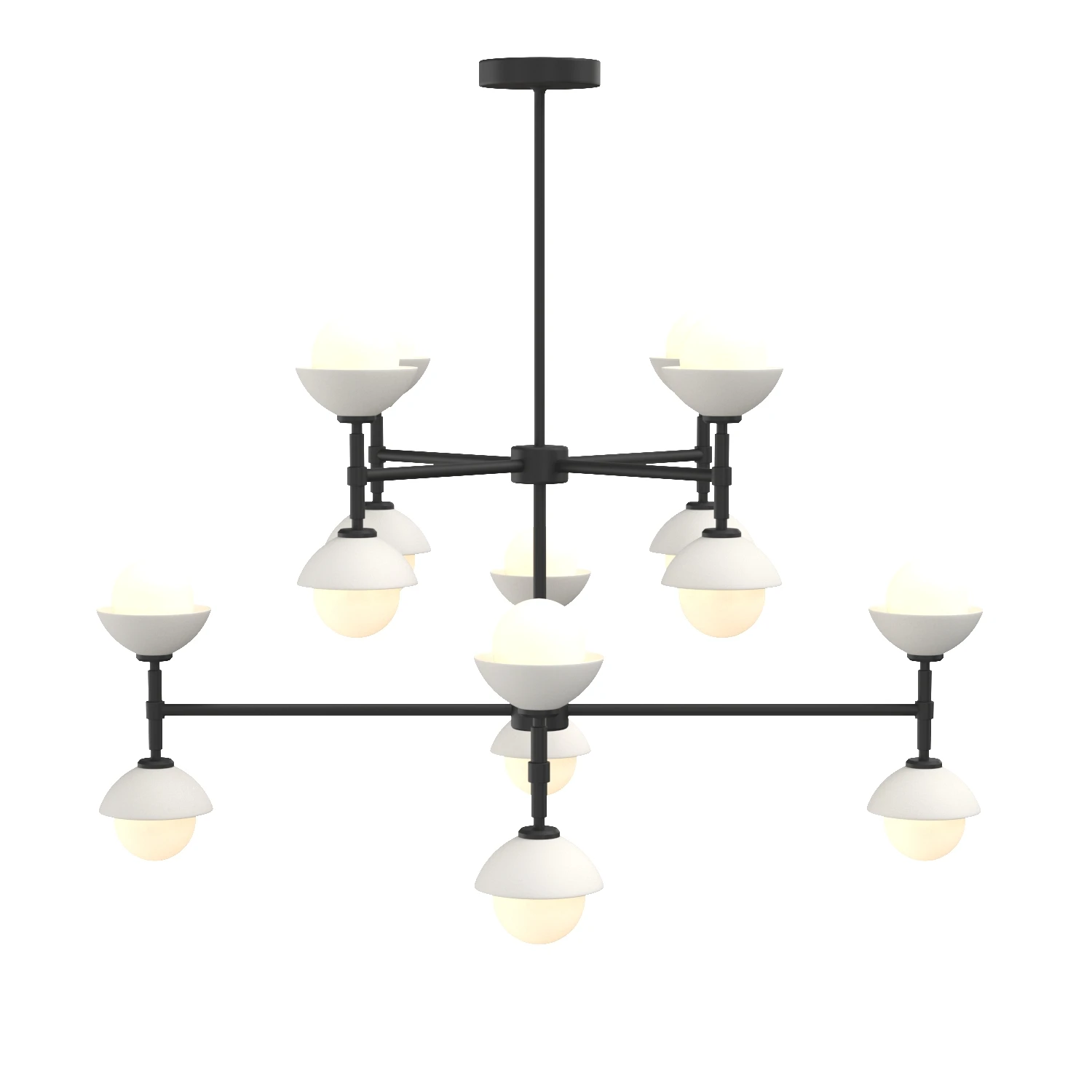 Greenwich 38 inch 2-Tier Chandelier 3D Model_03