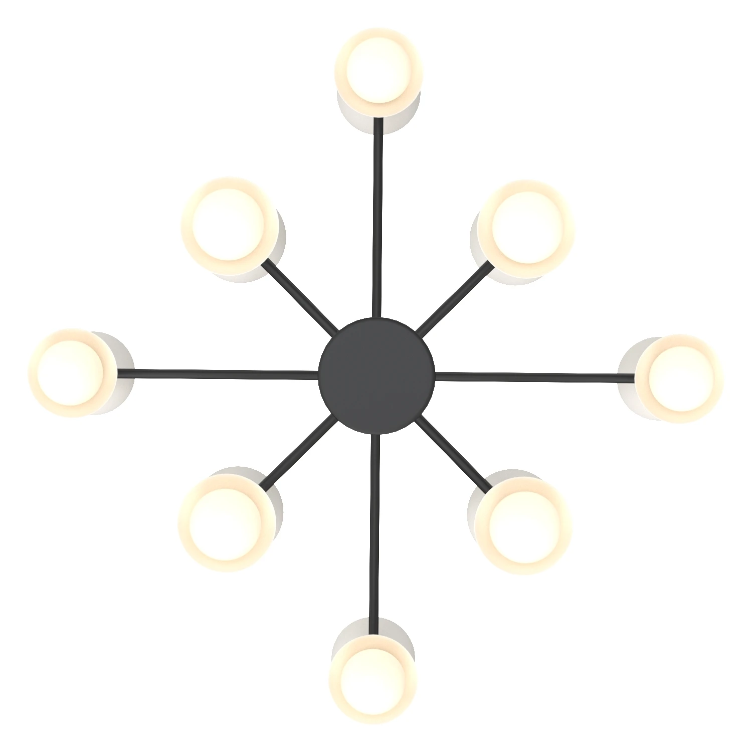 Greenwich 38 inch 2-Tier Chandelier 3D Model_04