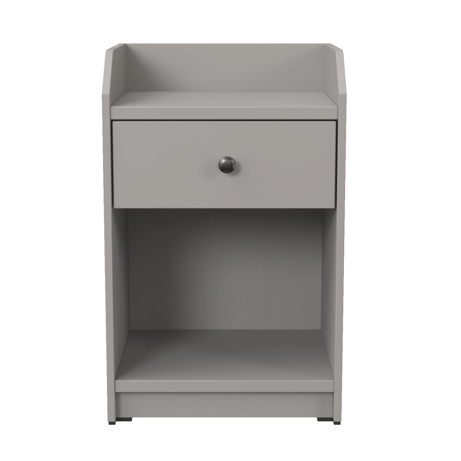 Hauga Nightstand Gray 3D Model_06