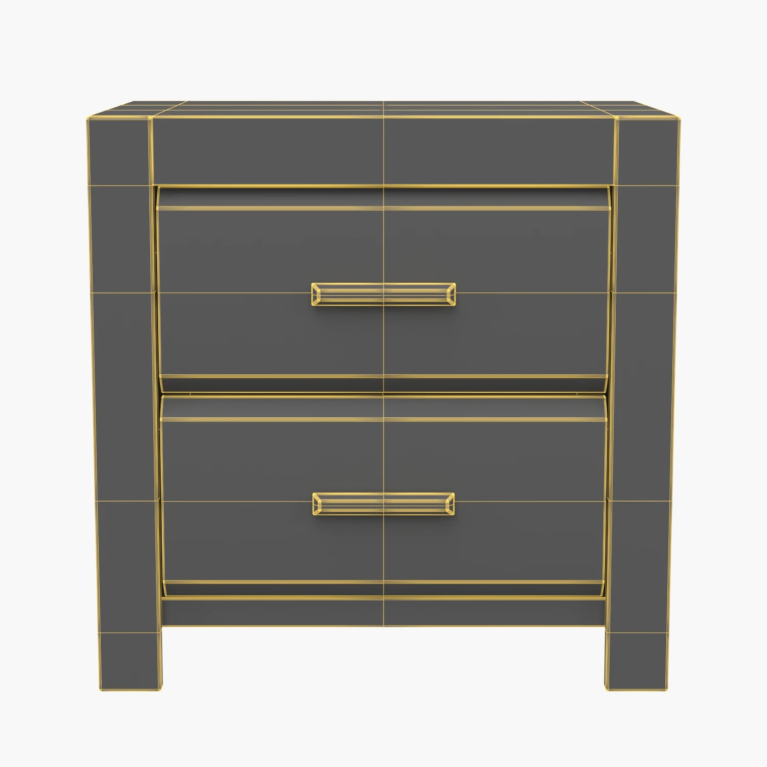 Homelegance Erwan 1961-4 Night Stand 3D Model_07