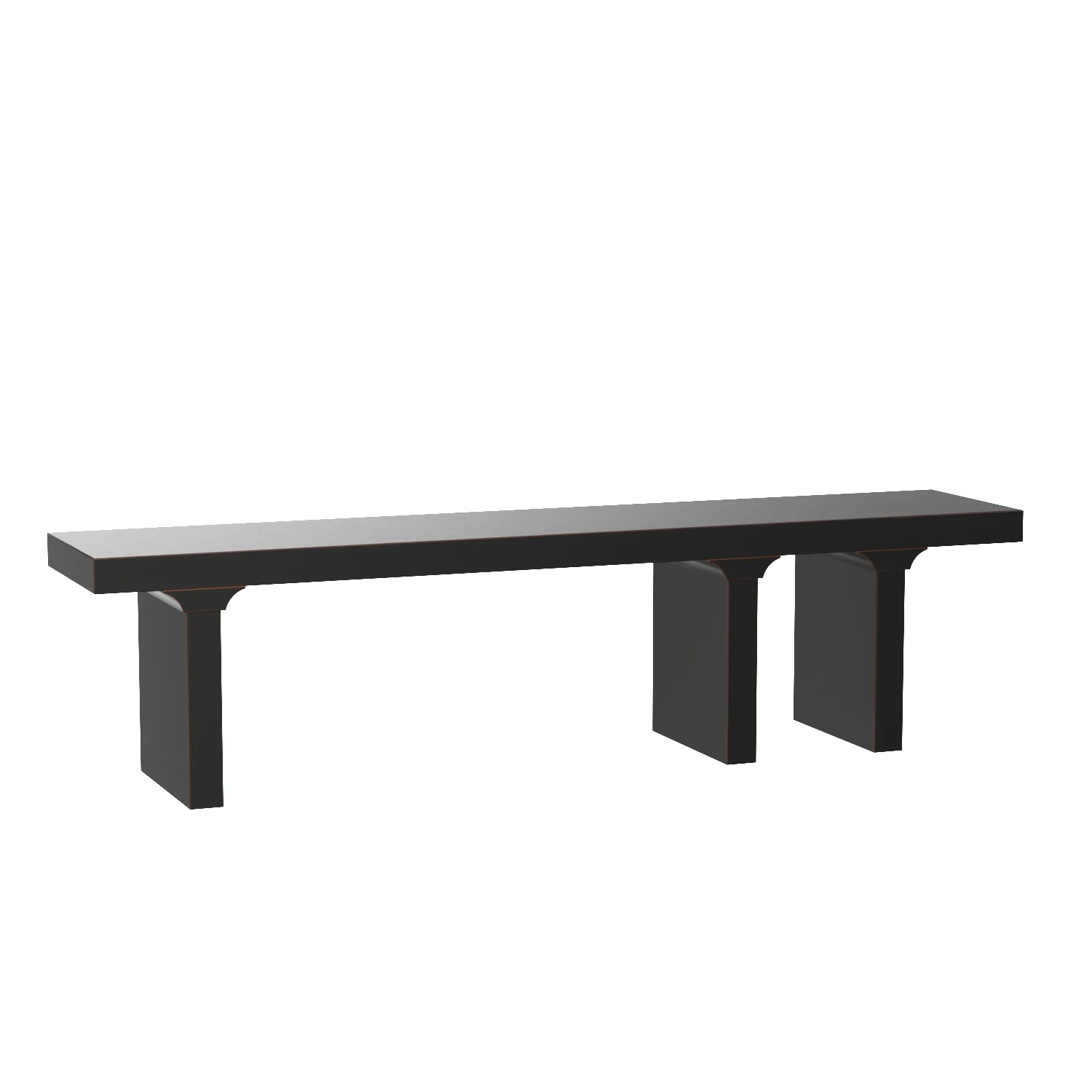 Kir Bench Hand Rubbed Black 3D Model_01