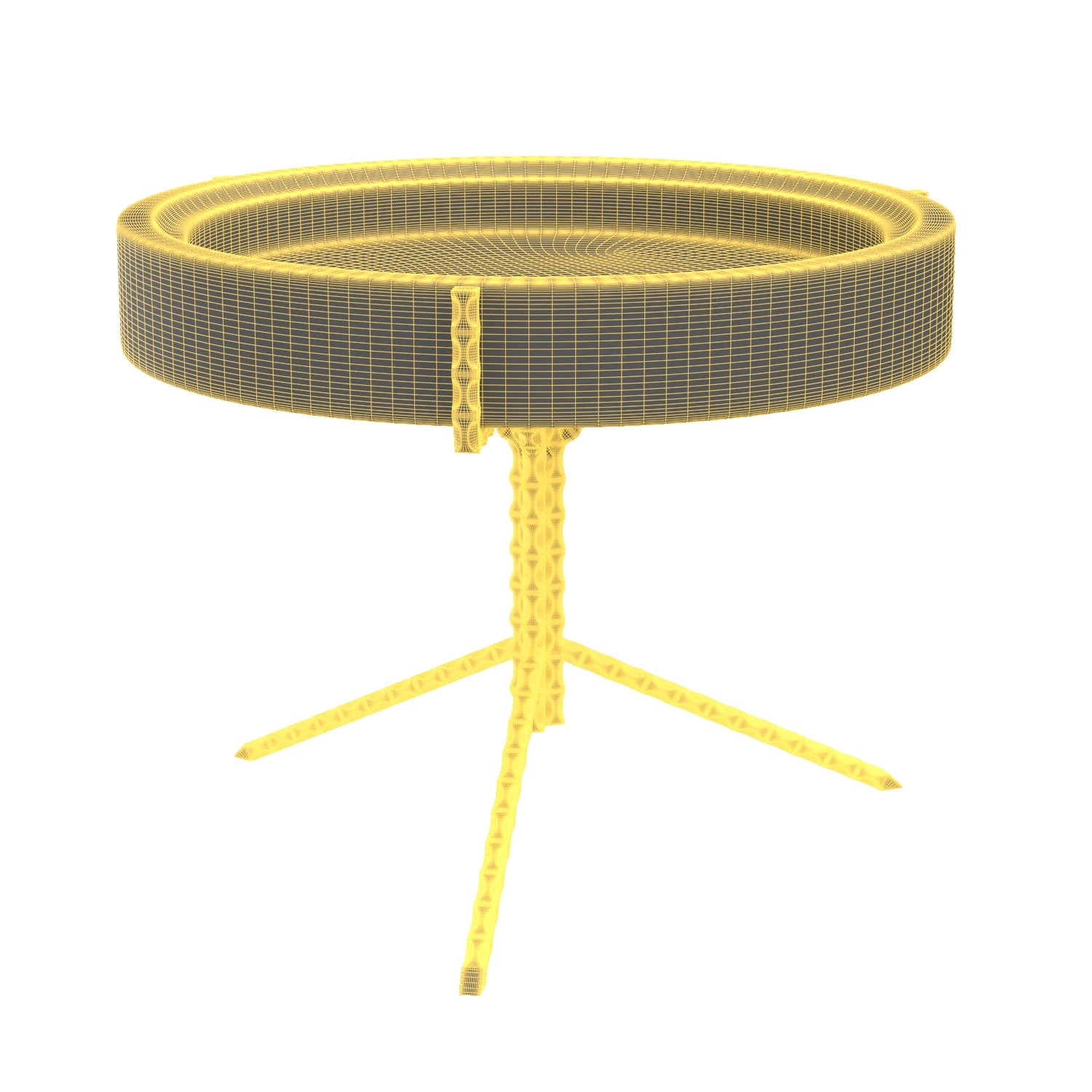 Lucia 22 End Table v2 3D Model_07
