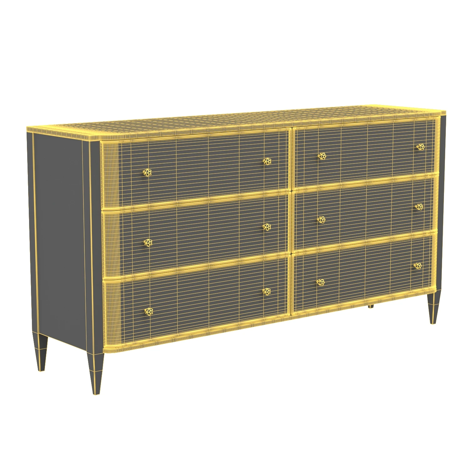 Miranda Kerr Home Chelsea Dresser 3D Model_07