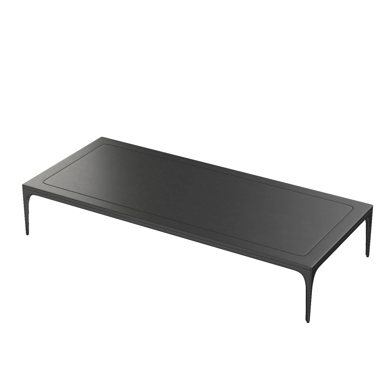 RH Vietri Aluminum Coffee Table 48in 3D Model_06
