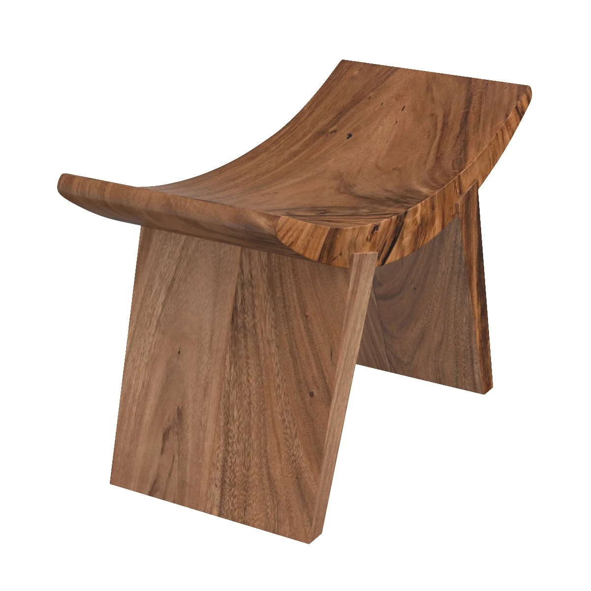Salo Stool Munggur Wood 3D Model_03