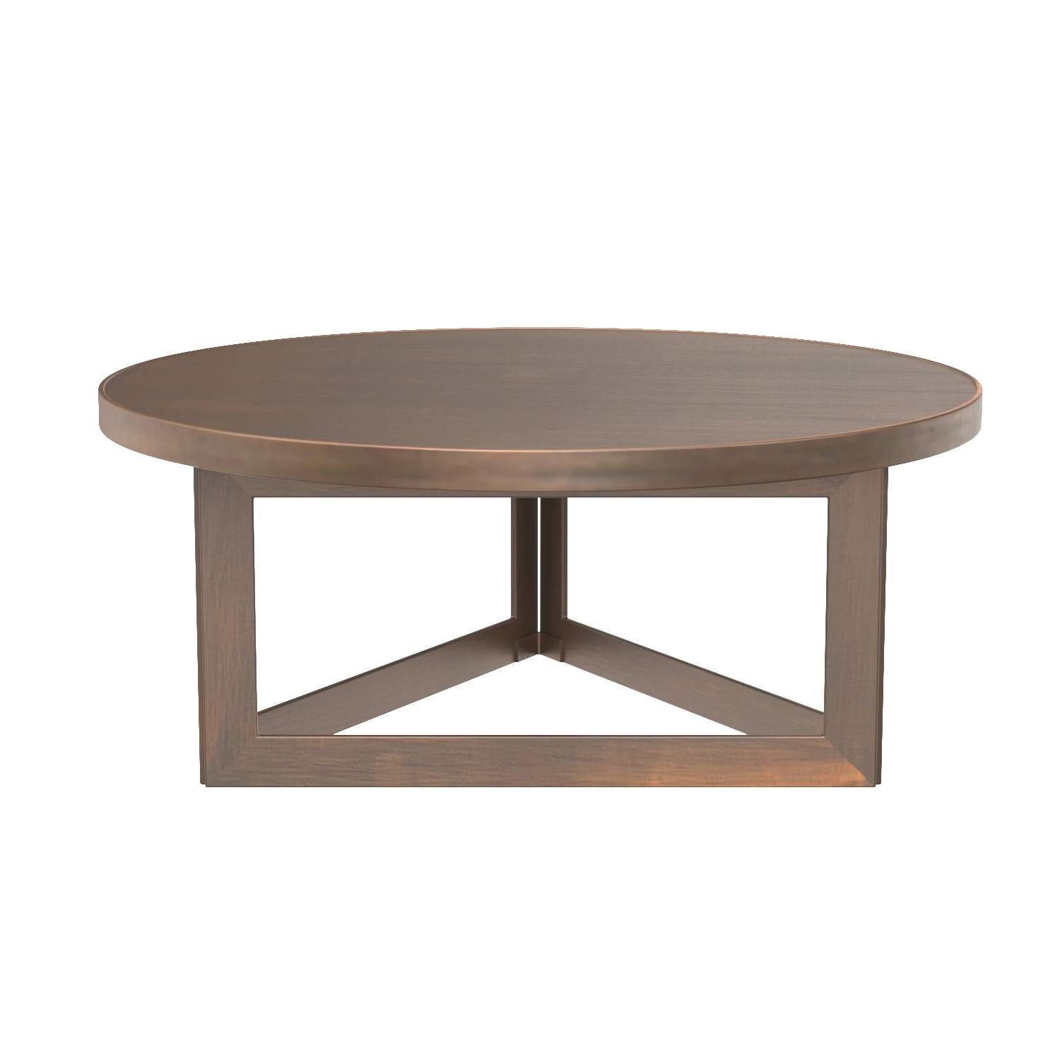 Shagreen Round Coffee Table 107636-004 3D Model_01