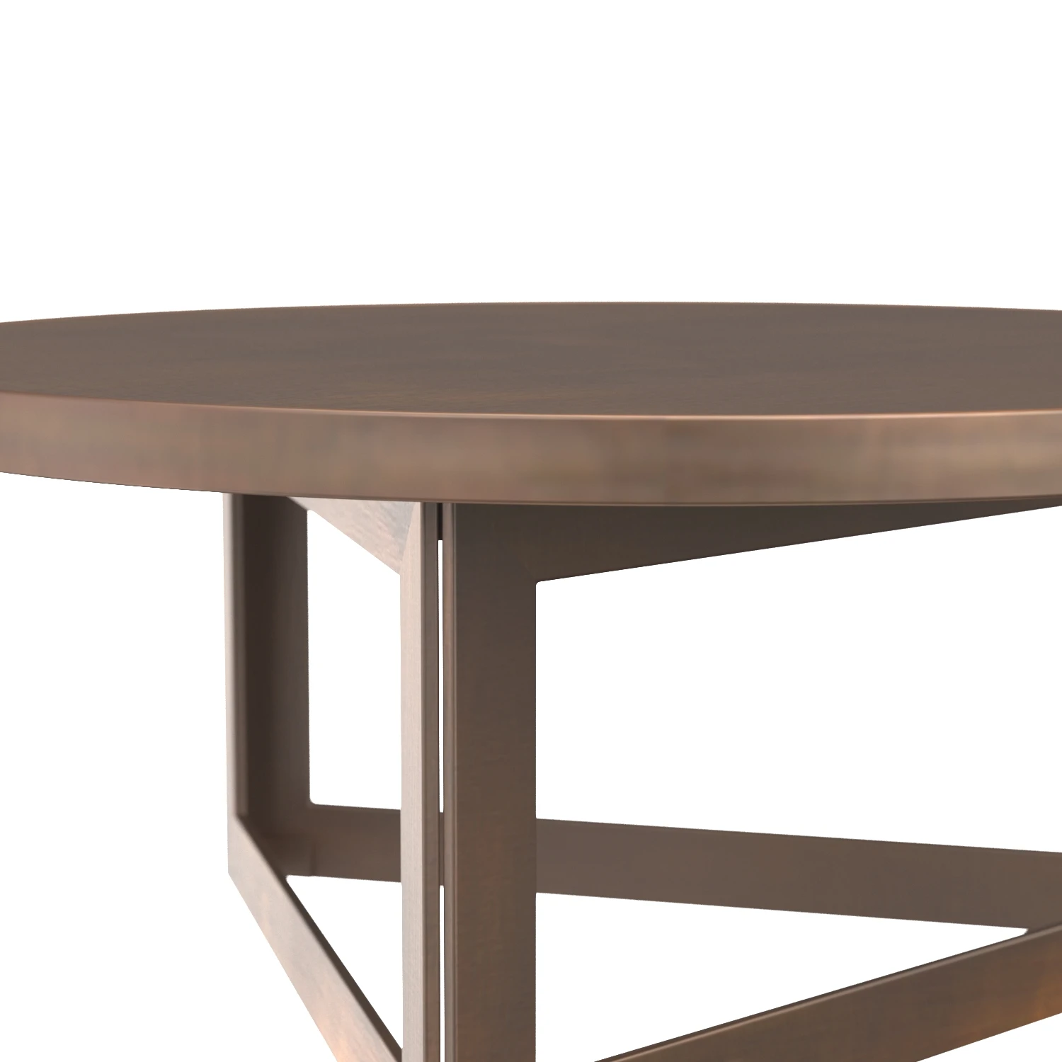 Shagreen Round Coffee Table 107636-004 3D Model_05