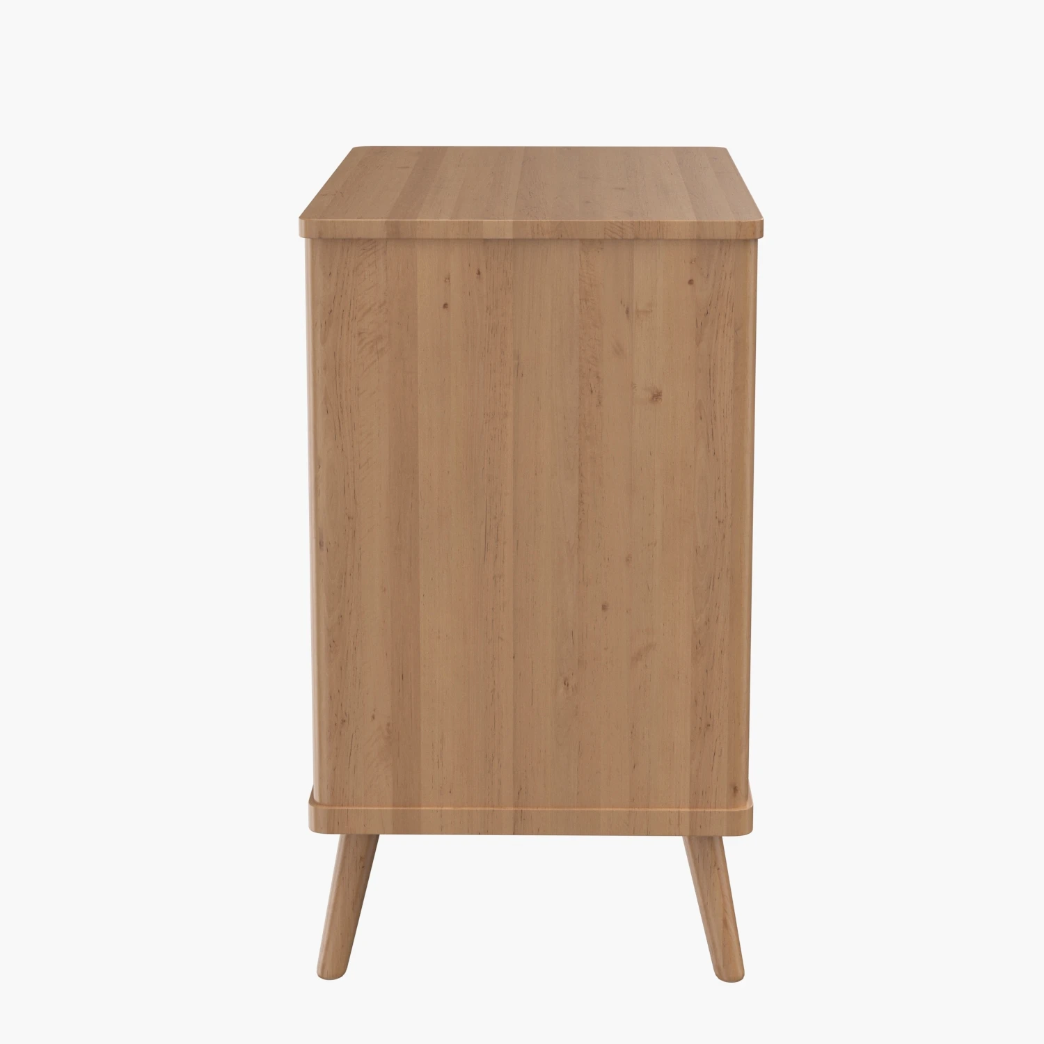 Thelma KD Rattan Small Cabinet 1 Drawer 2 Doors 3D Model_03
