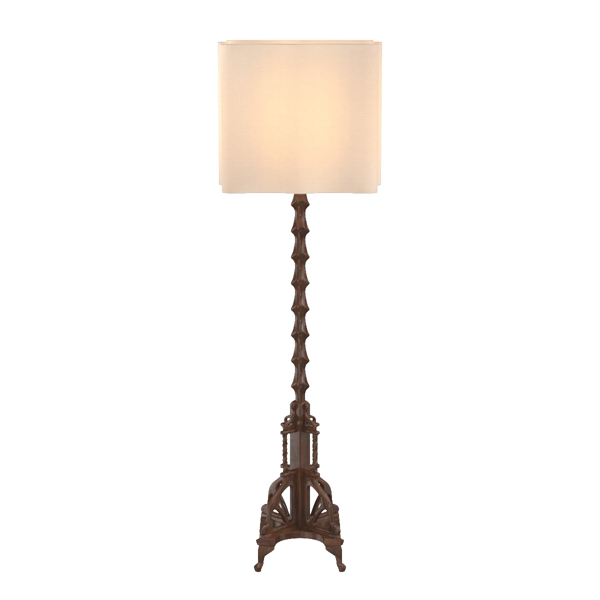 Twisted Floor Lamp Belgium 3D Model_03