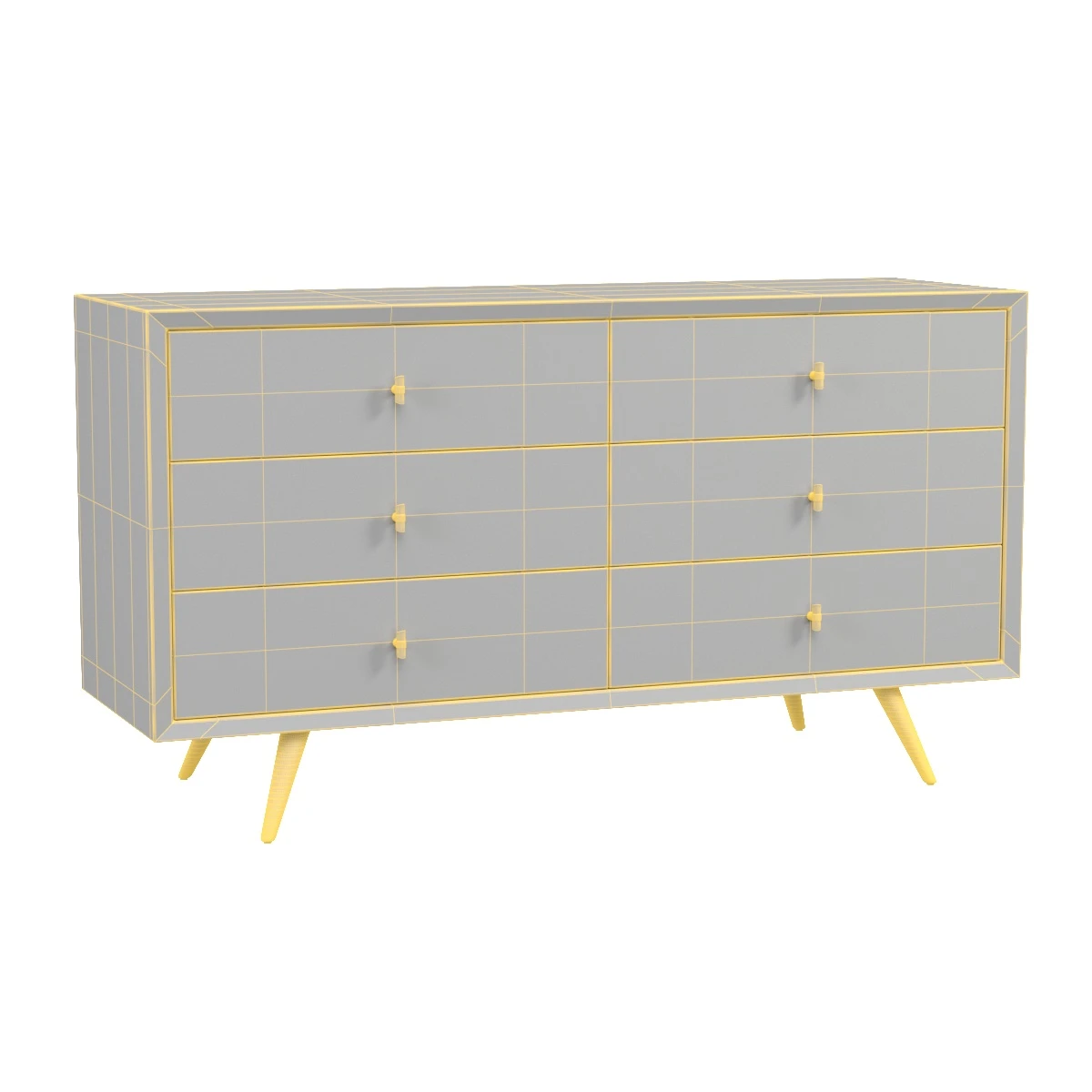 Aniston Dresser 3D Model_07
