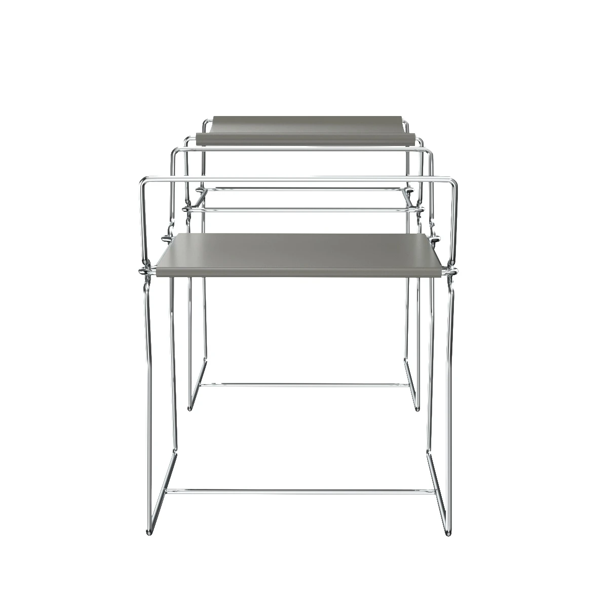 B and B Italia Pyllon bijzettafel 3D Model_03