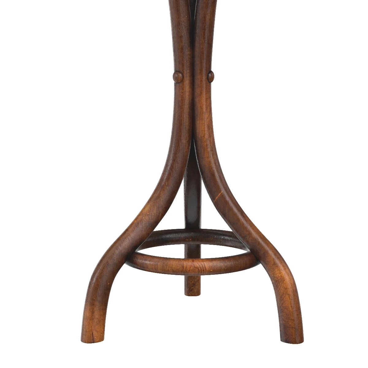 Bentwood Cafe or Bistro Table from France 3D Model_05